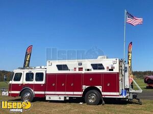 34' E-ONE Firetruck Turned Food Truck | Mobile Food Unit