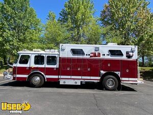 34' E-ONE Firetruck Turned Food Truck | Mobile Food Unit