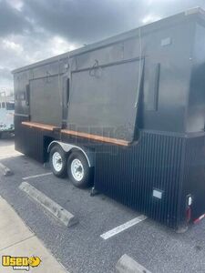 Double Axle Mobile Bar Trailer Beverage Concession Unit