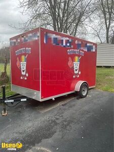 Spacious - Shaved Ice Trailer Snowball Concession Unit