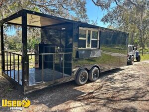2024 8' x 20' Pizza Concession Trailer with Fire Suppression System & Porch