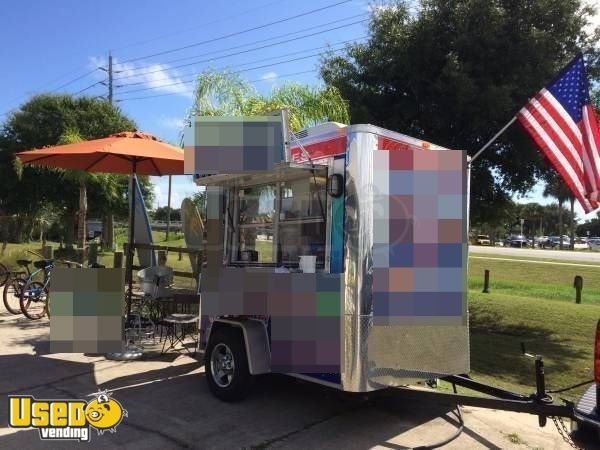 2014 - 6' x 8' Ice Cream Concession Trailer