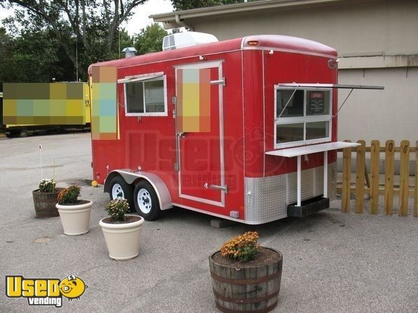 7' x 14' Food Concession Trailer