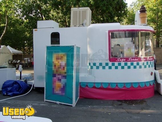 8' x 18' Ice Cream Concession Trailer