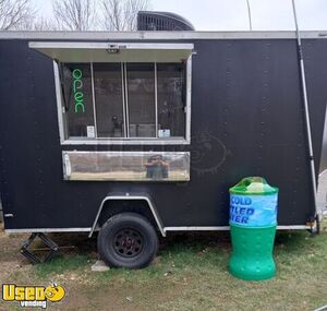 Permitted 2018 Lark 7' x 12' Mobile Food Concession Trailer