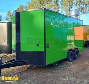 NEW - 2024 8.5' x 16' Concession Trailer | Mobile Vending Unit