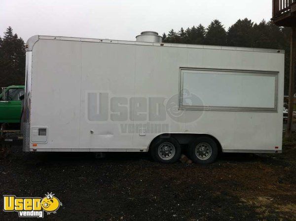 2008 - 20' x 8' MTIV Mobile Kitchen Concession Trailer