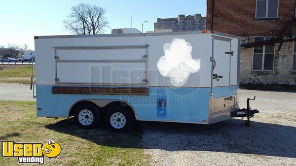 8.5' x 16' Coffee Concession Trailer