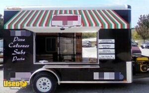 2015 - 6' x 12' Pizza Concession Trailer / Used Mobile Pizza Unit