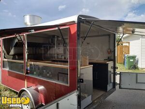 Health Dept Approved 2015 7' x 12' Registered Kitchen Food Concession Trailer