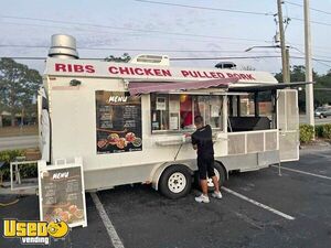 Fully Licensed - 2017 Barbecue Food Concession Trailer | Mobile BBQ Unit