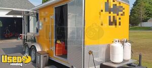 2016 - 7' x 16' Food Concession Trailer with Pro-Fire System