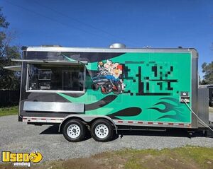 2021 8' x 19' Kitchen Food Concession Trailer with HCD Insignia and Pro Fire System