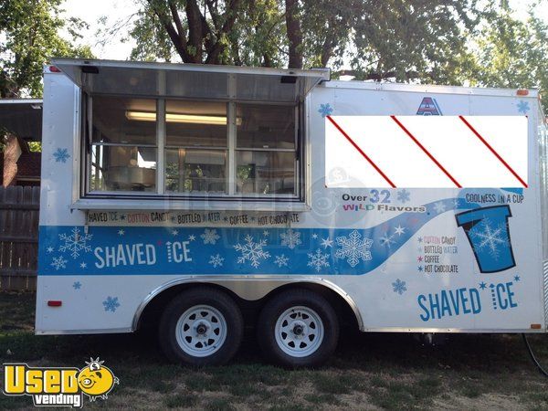 For Sale - 2012 Diamond Cargo Shaved Ice Trailer