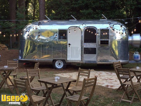 Vintage 1966 6' x 22' Airstream Food Concession Trailer