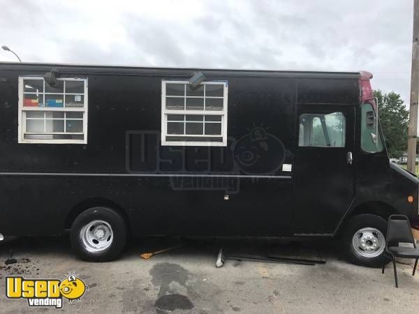 Chevy BBQ Grill Food Truck