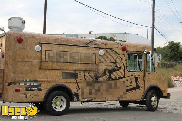 Chevrolet P30 Step Van Kitchen Food Truck with Commercial-Grade Equipment