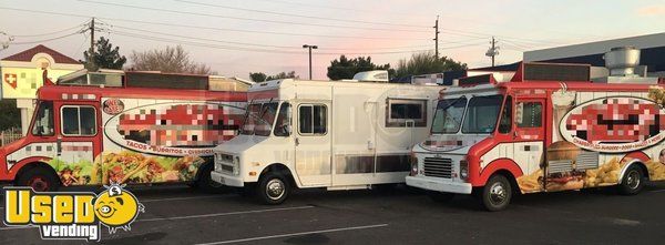 Custom-Built 2019 - 24' Step Van Food Trucks / Customized Mobile Kitchen Units