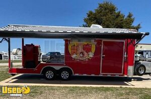 8.5' x 22' Barbecue Food Trailer | Concession Food Trailer