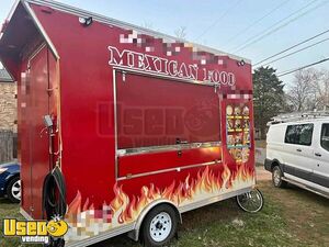 Kitchen Food Concession Trailer with Fire Suppression System