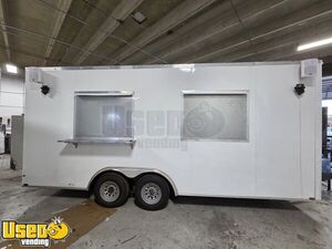 NEW - 2025 8.5   x 20   Quality Cargo Kitchen Food Trailer with Fire Suppression System