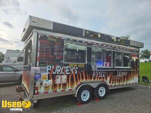 Well Equipped - Kitchen Food Concession Trailer with Fire Suppression System