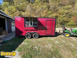 NEW - 2026 7' x 16' Quality Cargo Hot Dog Food Concession Trailer