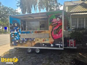 2020 8' x 12' Kitchen Food Concession Trailer Mobile Vending Unit