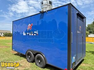 New and Never Used - 9' x 16' Kitchen Food Concession Trailer