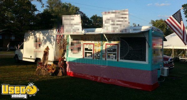 2015 - 8' x 16' Food Concession Trailer with Truck
