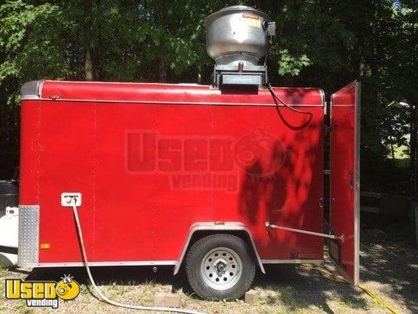 Barely Used 6' x 10' Multi-Purpose Food Concession Trailer Working Perfectly