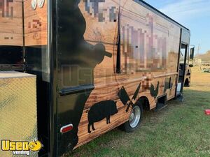 Barely Used Chevrolet Step Van P30 Food Truck with Pro Fire Suppression System