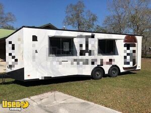 Custom Built - 2022 8' x 24' Barbecue Catering Trailer | Mobile Vending Unit