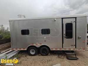 2015 8' x 18' Kitchen Food Concession Trailer with Fire Suppression System