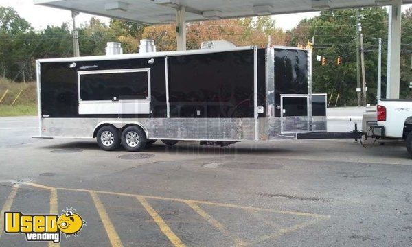 2013 - V-Nose 28' x 8.5' Freedom Food Concession Trailer