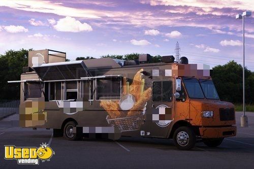 2015 - 24' Freightliner Mobile Kitchen Food Truck DIESEL w/ LOW MILES