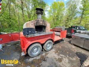 2015 Wood-Fired 16' Brick Oven Pizza Concession Trailer / Mobile Pizzeria