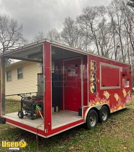 2018 Wow Cargo 8.5' x 20' Barbecue Concession Vending Trailer with Porch