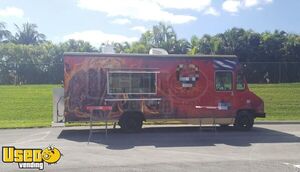 Well Equipped 26' Diesel Chevrolet P-30 Kitchen Food Truck with 2017 Kitchen Build-Out