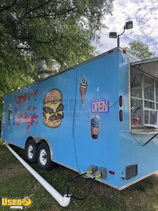 2011 - 8' x 24' Kitchen Food Concession Trailer with Pro Fire System