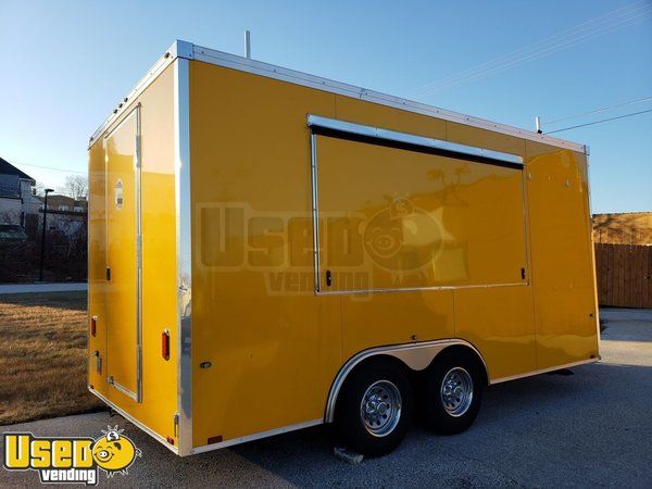 2018 - 8.6' x 16' Food Concession Trailer