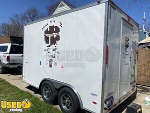 Like New 2021 - 8.5' x 12' Freedom Mobile Espresso and Beverage Trailer