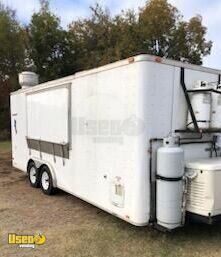 2004 Lark 8' x 20' Food Concession Trailer / Used Mobile Kitchen Unit