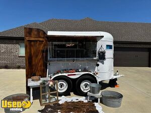 Charming - Horse Trailer Concession Conversion Beverage Trailer