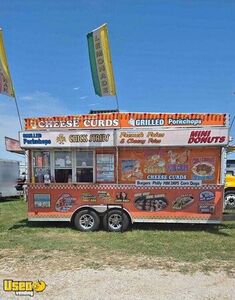 Turnkey - 2005 7' x 18' Kitchen Food Trailer and International Truck with ATM Machine