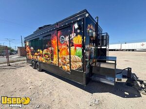 2026 8' x 22' Kitchen Food Concession Trailer with Fire Suppression & HCD Insignia