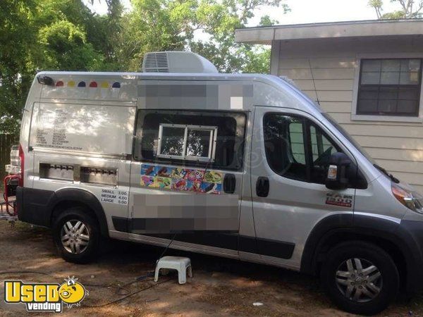 2014 - Ram Promaster Ice Cream / Shaved Ice Truck