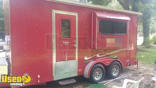 7' x 16' Shaved Ice / Snowball Trailer