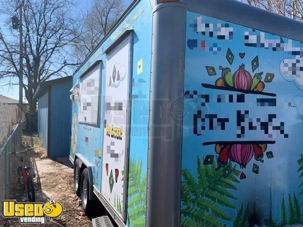 Slightly Used 2019 16' Kitchen Food Trailer/Equipped Mobile Kitchen