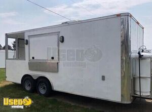 Clean and Spacious Street Food Vending Concession Trailer / Mobile Kitchen